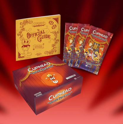 Tomodachi Press Cuphead box e booster e manuale